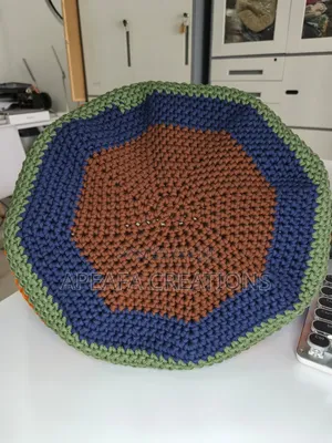 Crochet Polyester Cord Basket