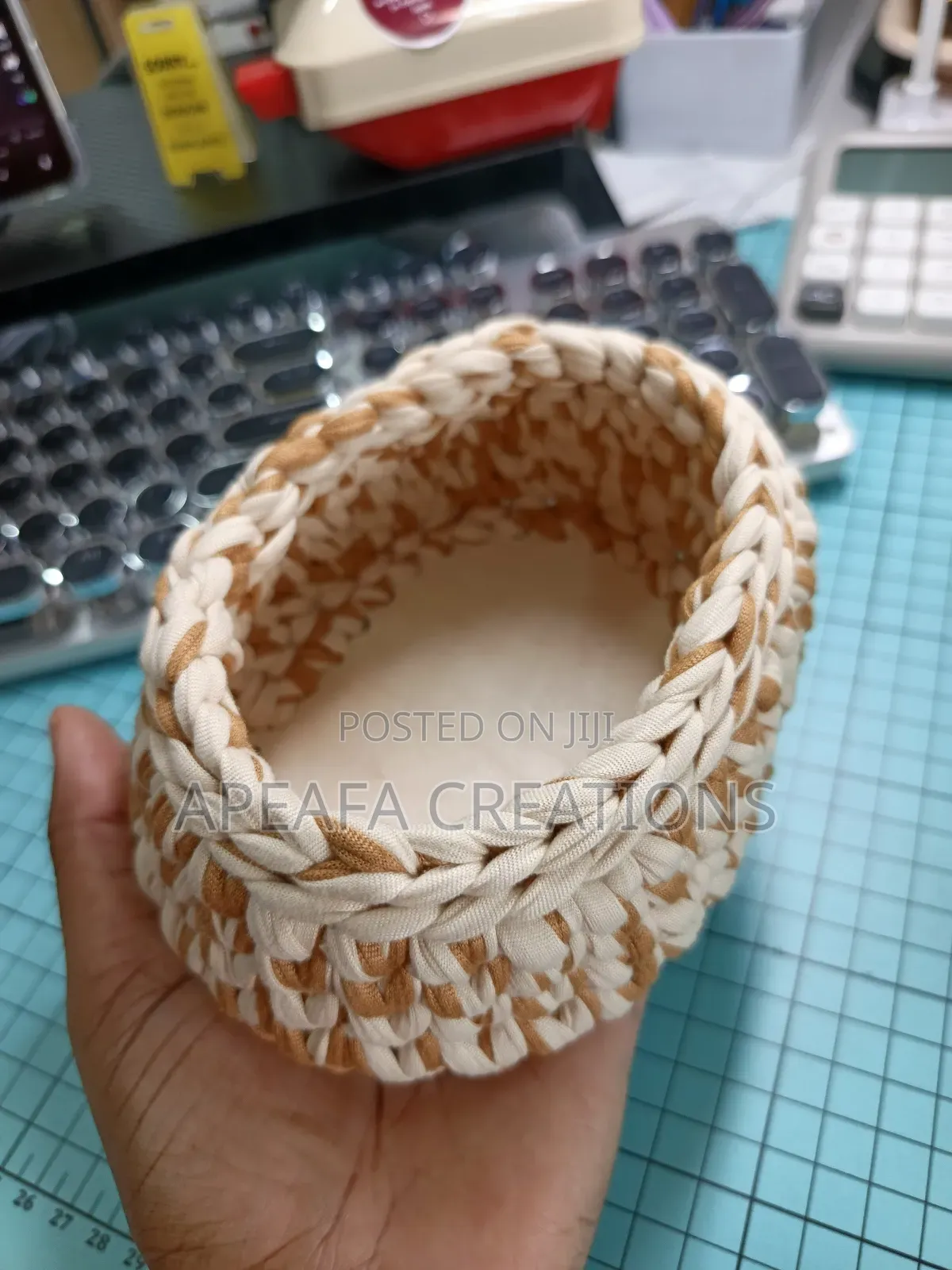 Crochet Mini Basket