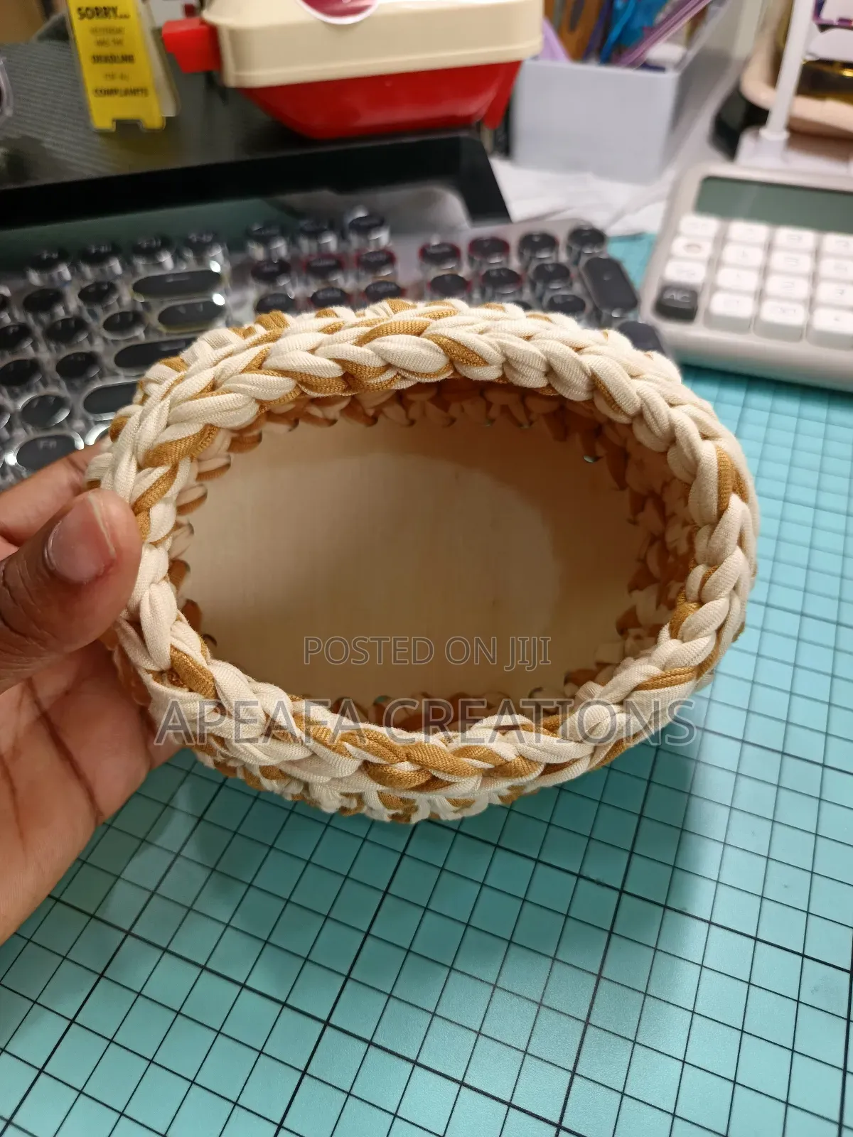 Crochet Mini Basket