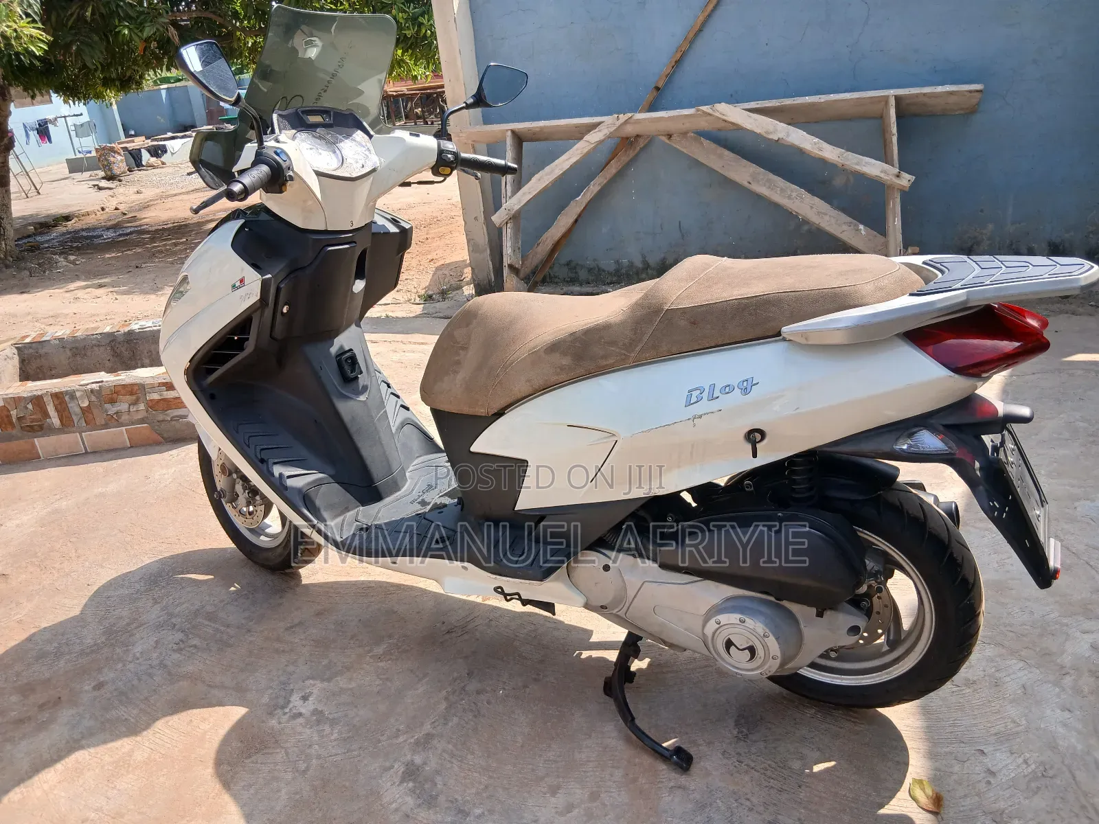 Motorcycle 2018 White