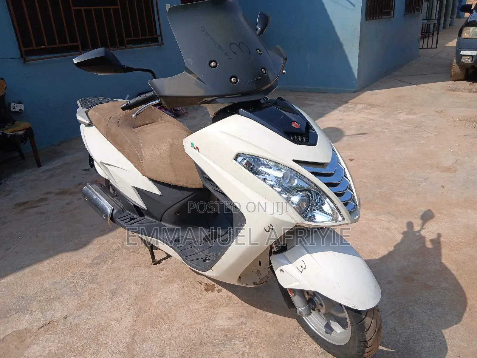 Motorcycle 2018 White