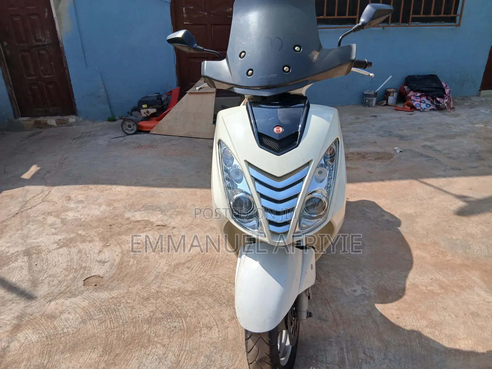 Motorcycle 2018 White