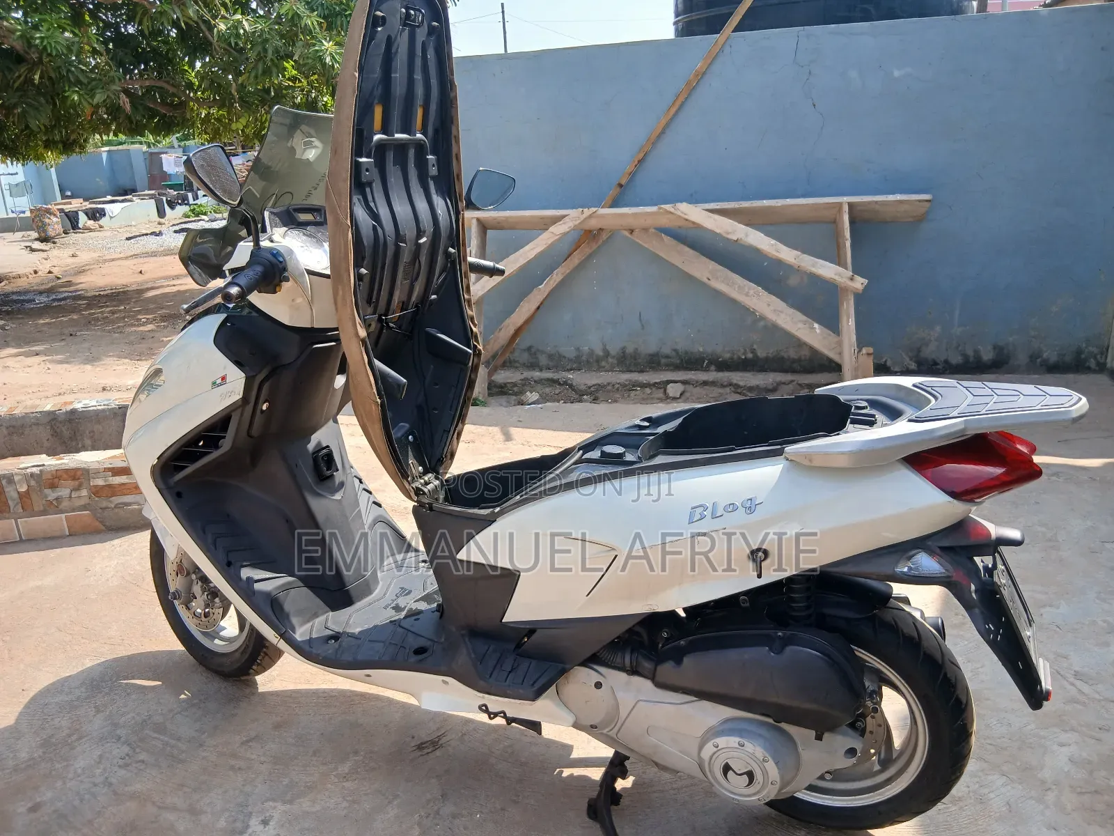 Motorcycle 2018 White