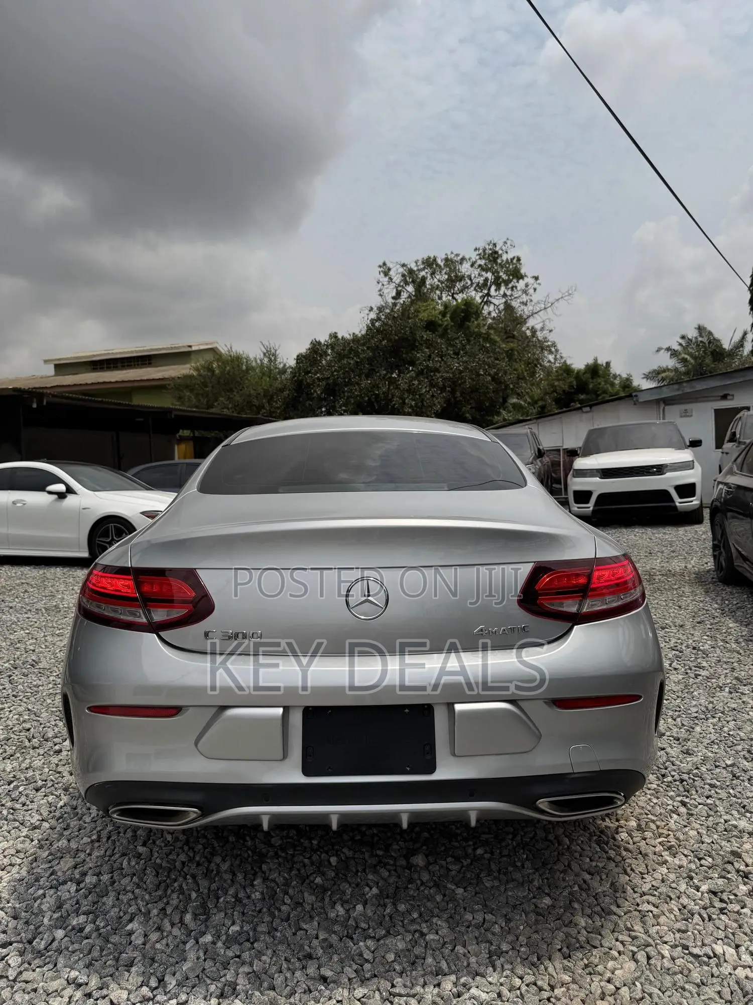 Mercedes-Benz C300 Base C300 AWD 4MATIC Coupe 2019 Silver