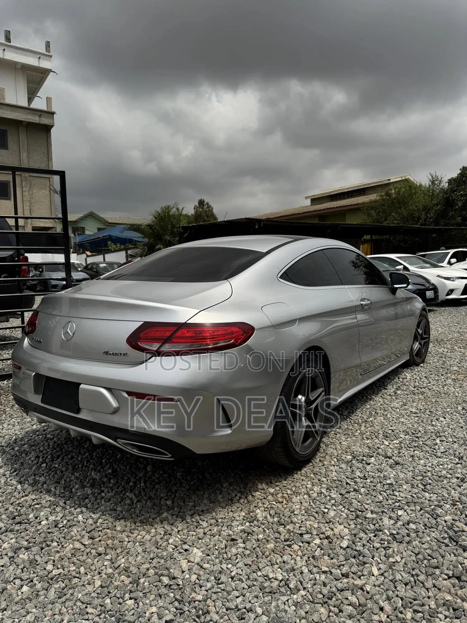 Mercedes-Benz C300 Base C300 AWD 4MATIC Coupe 2019 Silver