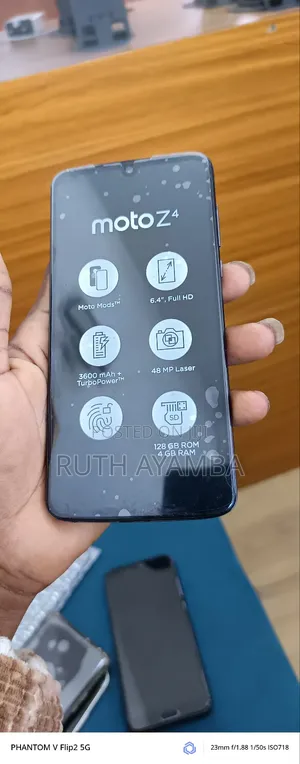 Motorola Moto Z4 128 GB Black