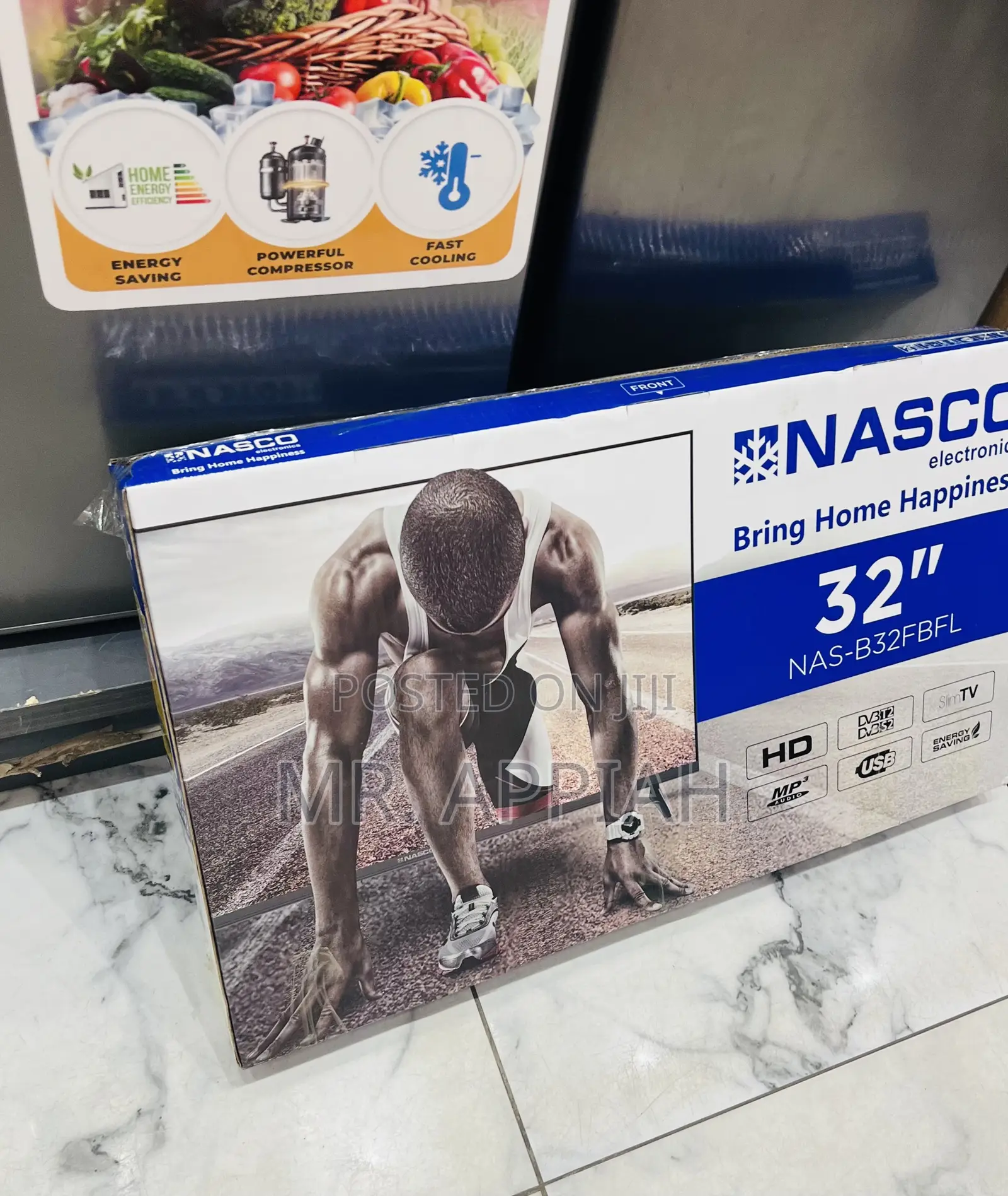 Elegant Nasco 32 Inch Digital Satellite Television(2024 Model) 