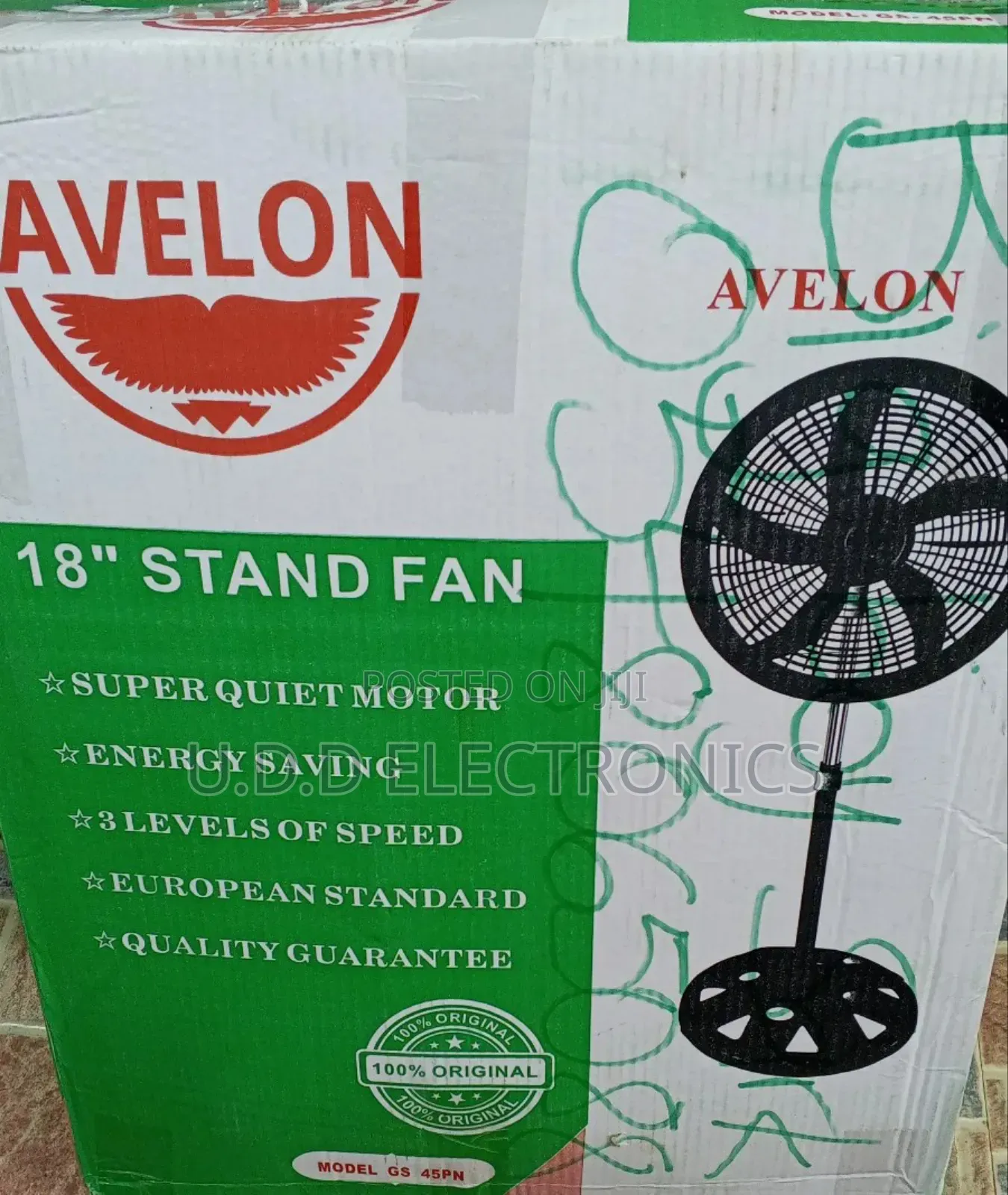 18 Inches Standing Fan