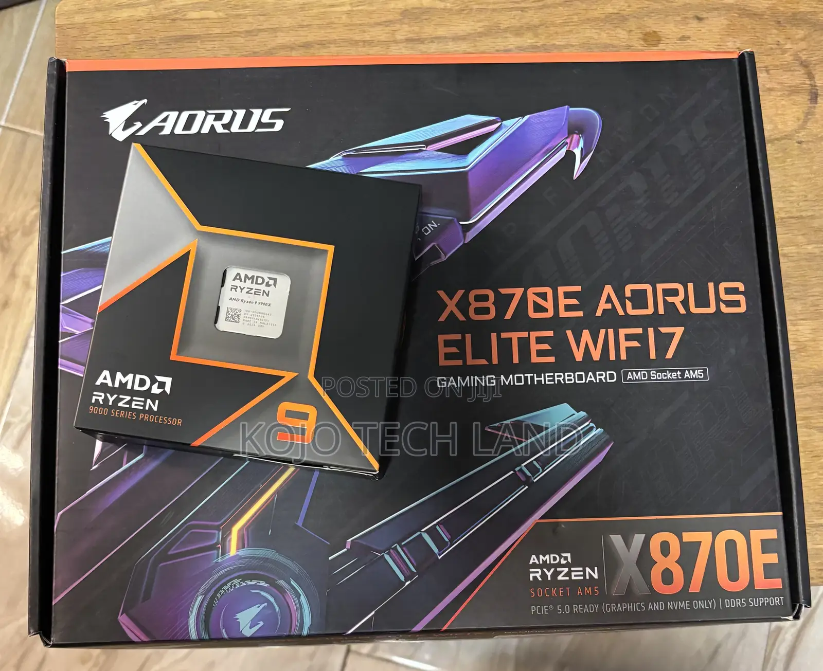 Amd Ryzen 9 9900x Aorus X870e Motherboard