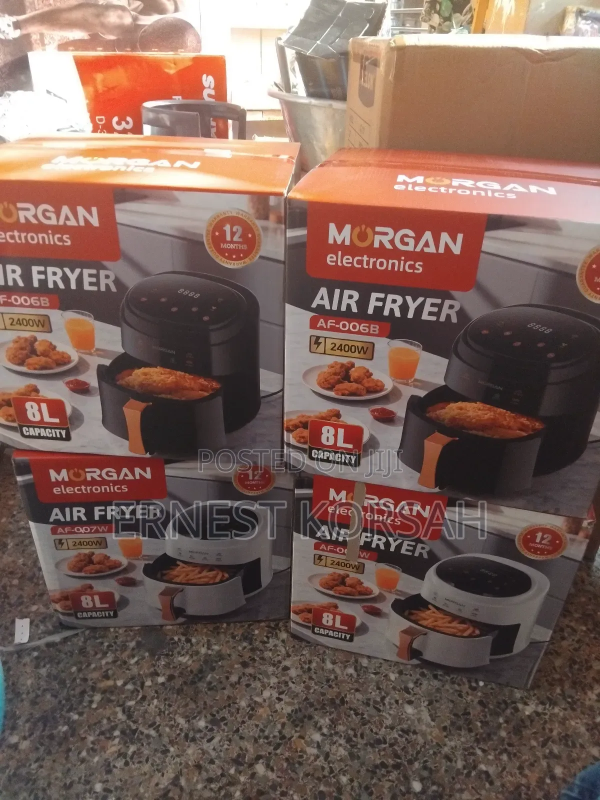 8l Extra Large Capacity Airfryer Morgan