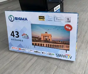 Frameless Sigma 43 Inch Smart Uhd Android Frameless Digital Tv
