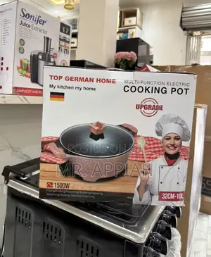 Get Premium Top German Electric Multi-Purpose Cooking Pot(10liters).
