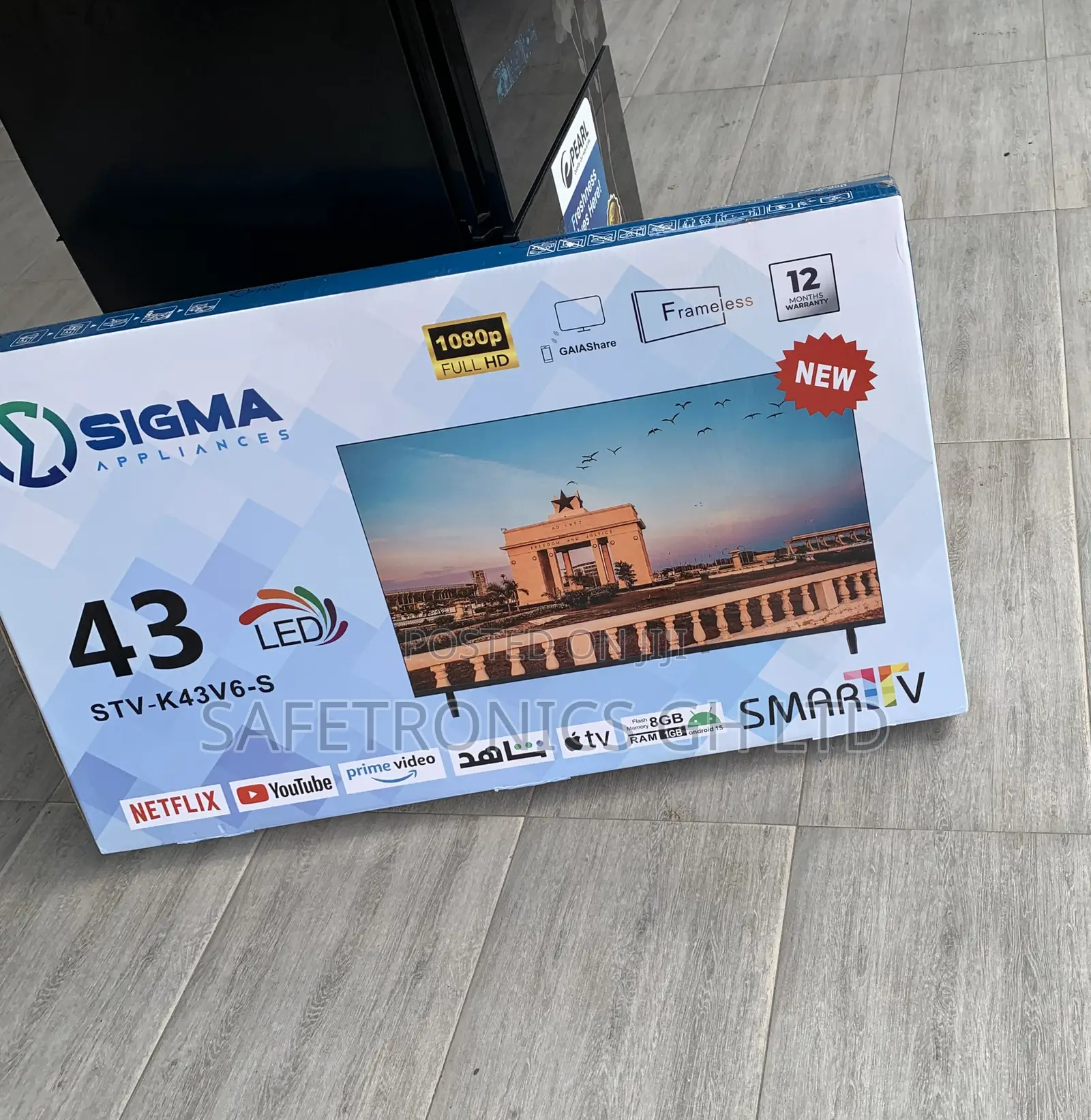 Correct Sigma 43 Inch Led Android Frameless Digital Tv