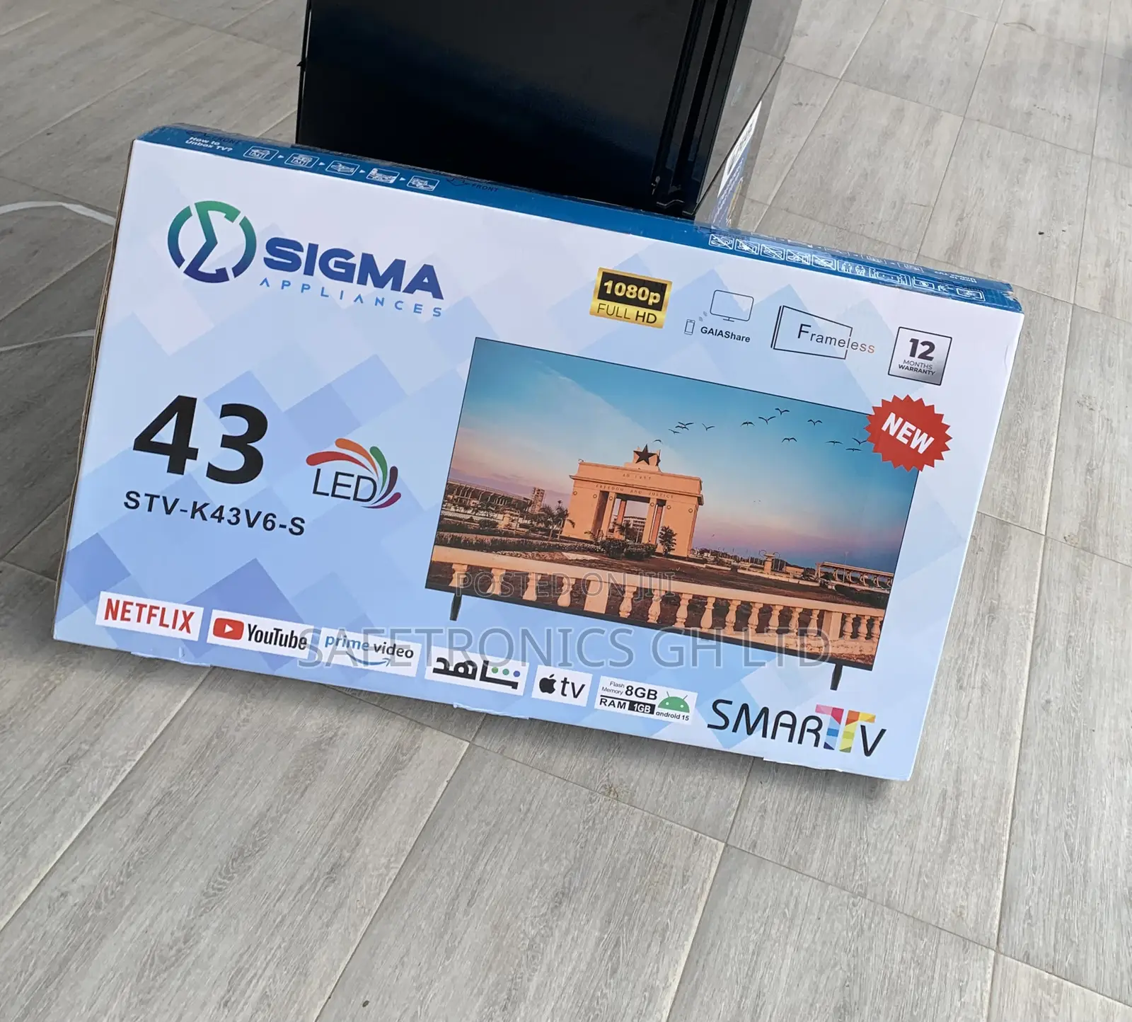 Get Accurate Sigma Led Android Ultra 43 Inch Frameless Tv
