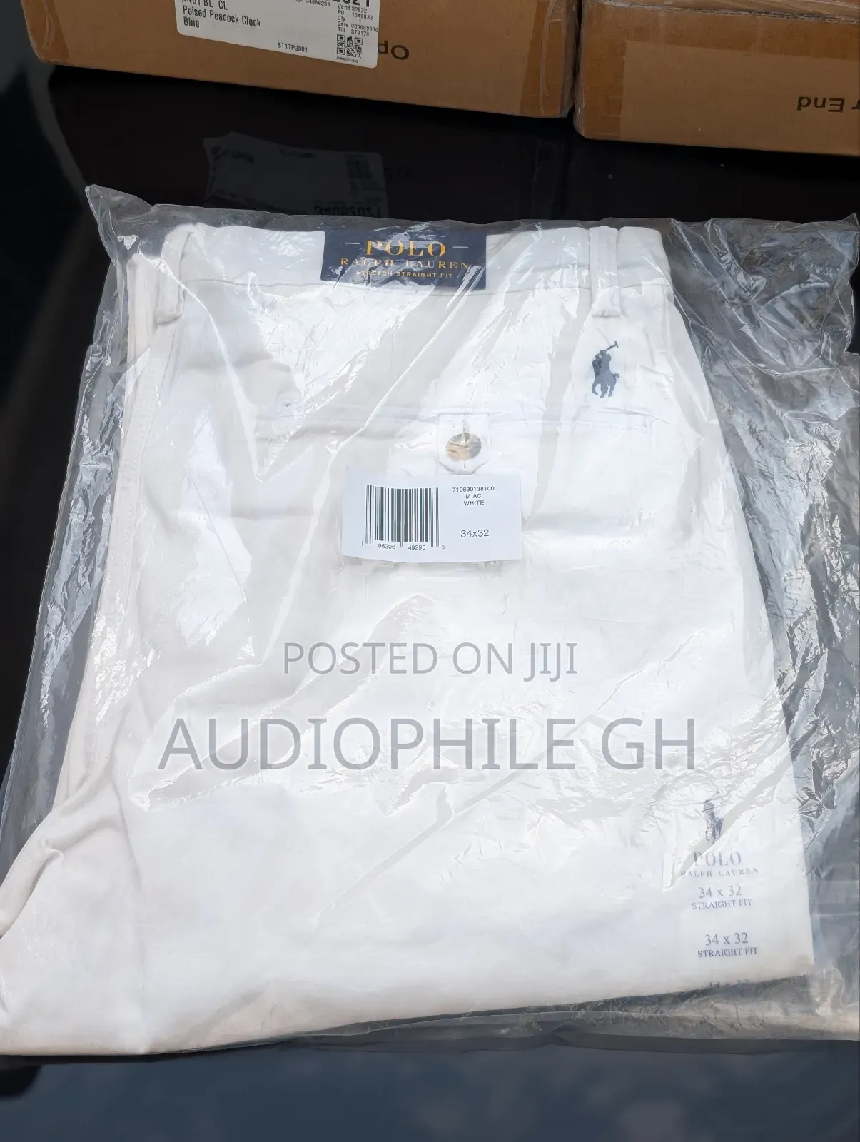 Polo Ralph Lauren Stretch Straight Fit Chinos Size 34