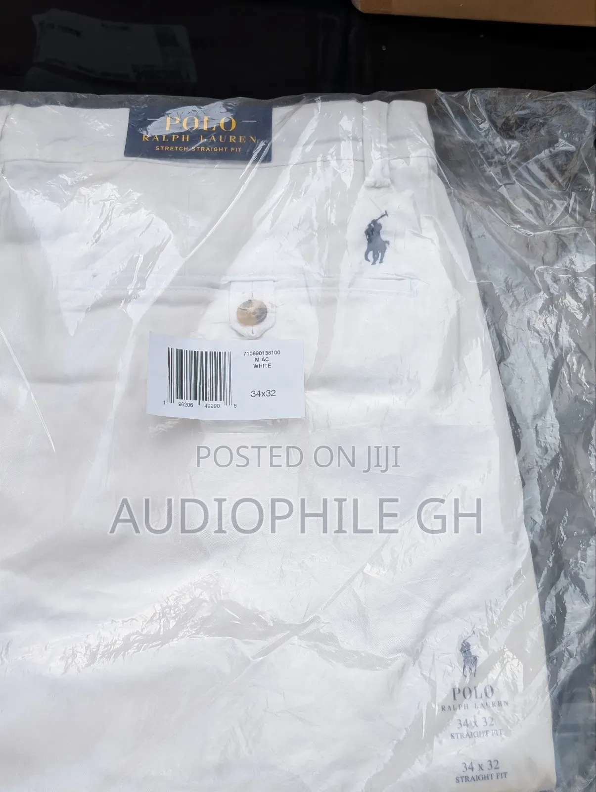 Polo Ralph Lauren Stretch Straight Fit Chinos Size 34