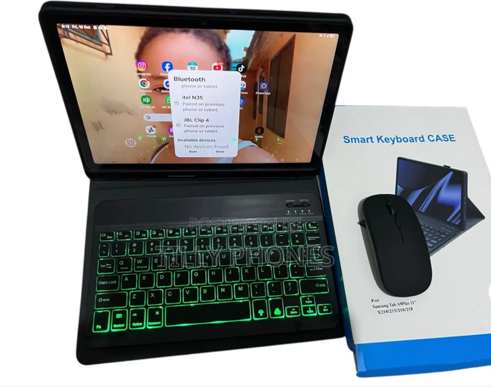 Galaxy Tab A9/A11 Keyboard Cover