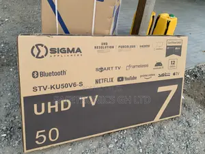 Order Durable 50 Inch Smart Android Sigma Uhd Frameless Tv