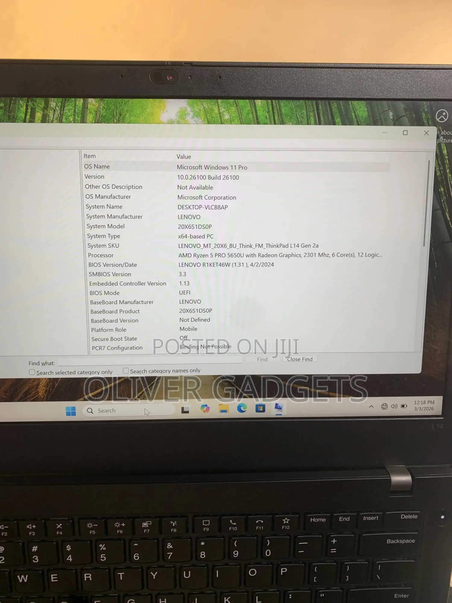 Laptop Lenovo Thinkpad L14 8GB AMD Ryzen 5 SSD 256GB