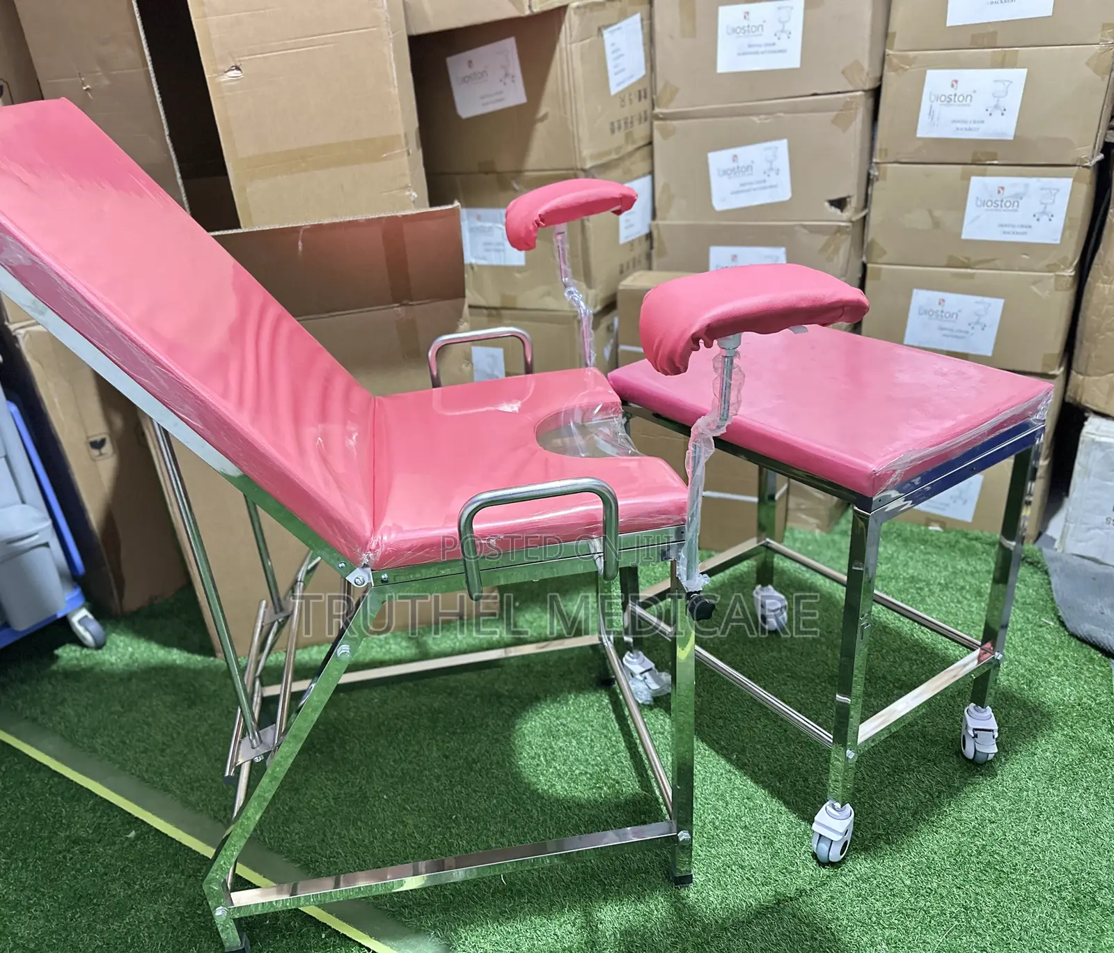 Delivery Bed Split-Style (Reinforced Stainless Steel) - 8legs