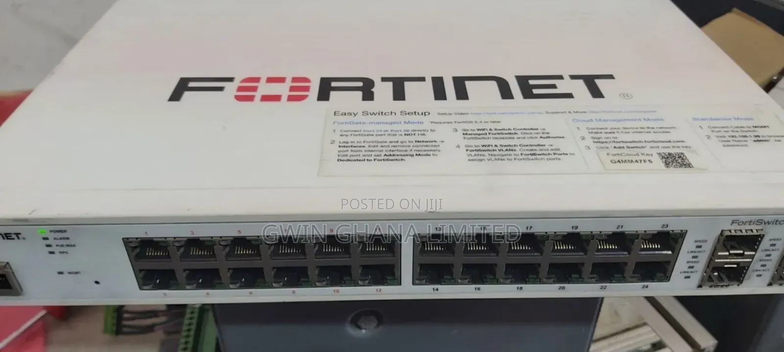 Fs-224e-Poe 24port Gigabit/12 Poe +4xge SFP Managed Layer 3.