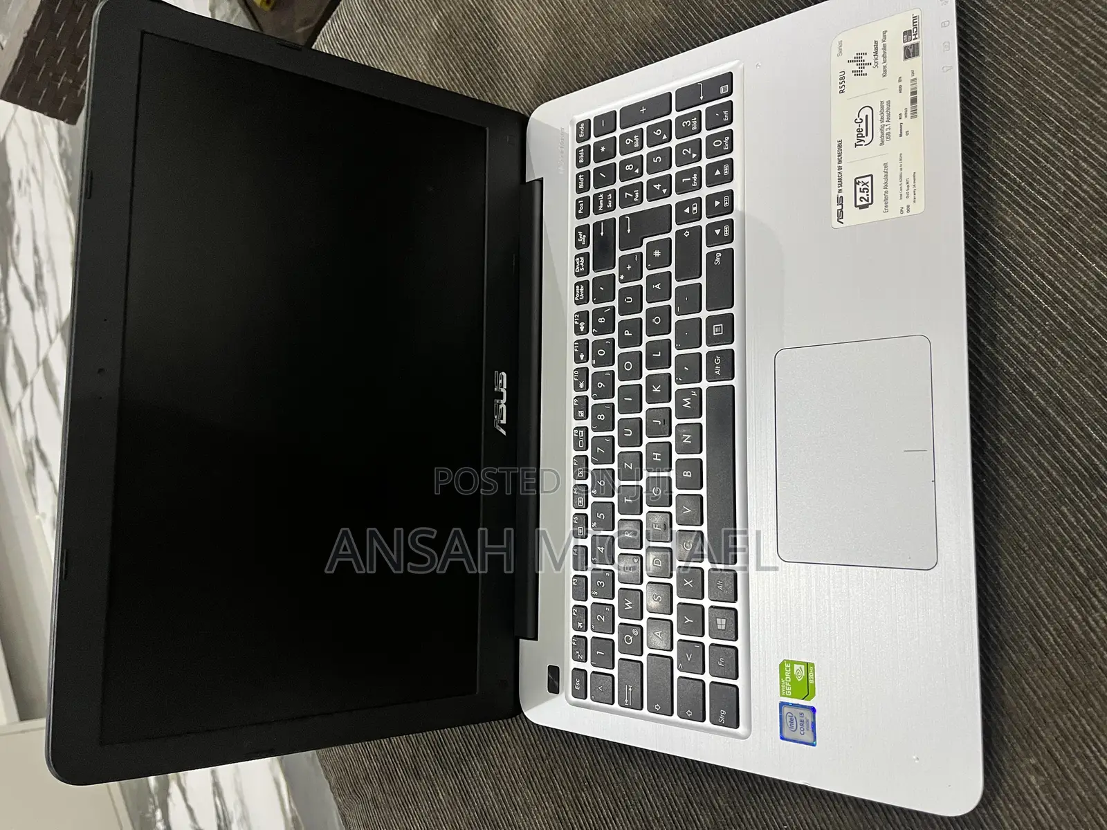 Laptop Asus A42F 8GB Intel Core i5 SSD 250GB