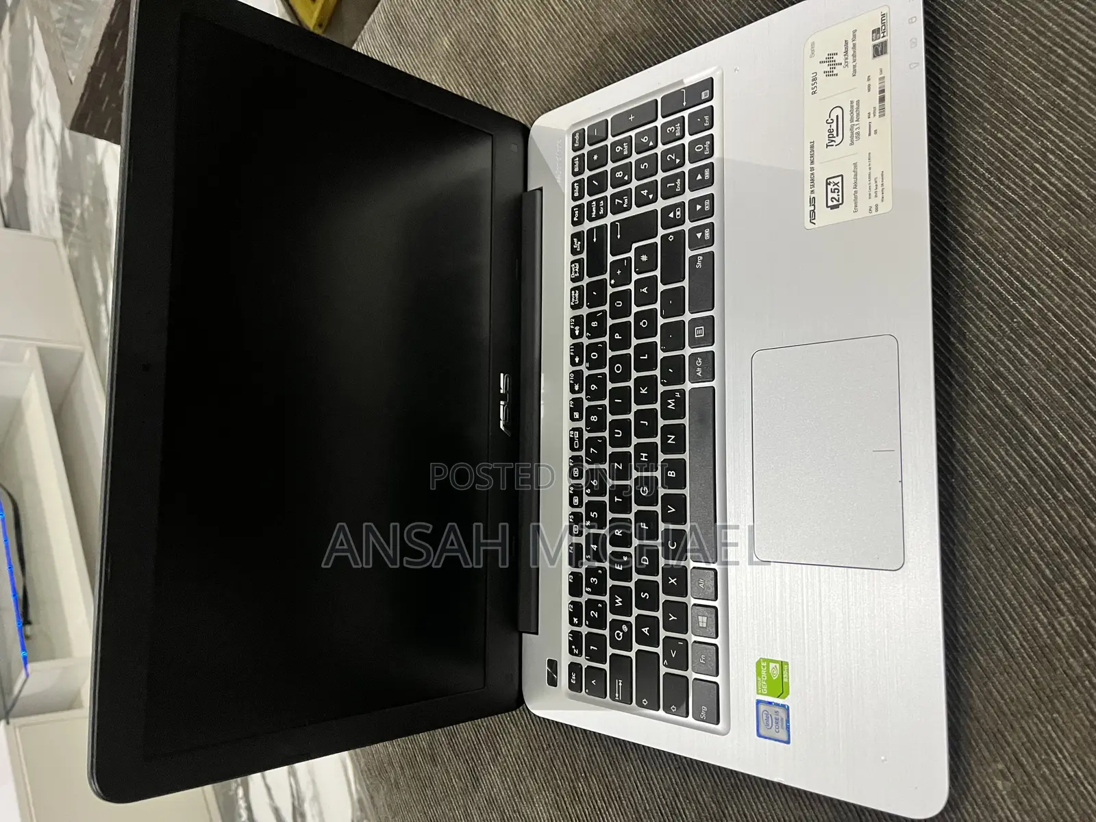 Laptop Asus A42F 8GB Intel Core i5 SSD 250GB