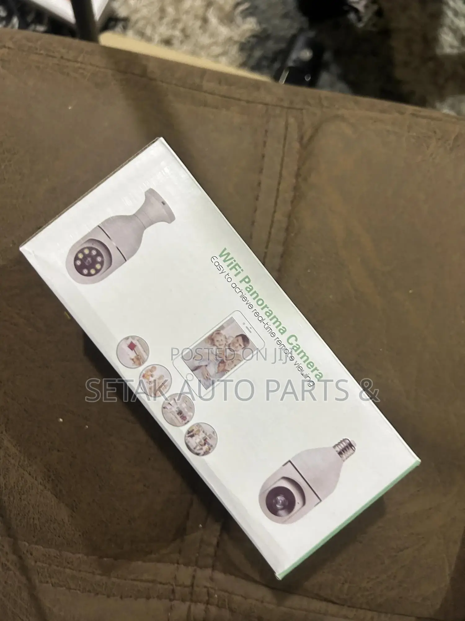 1080p Wifi Bulb Security Camera With Free 16gb Memory Card