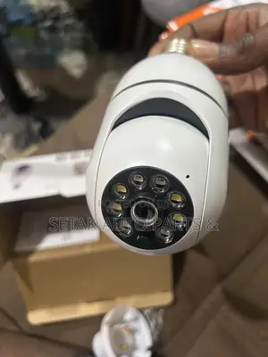 1080p Wifi Bulb Security Camera With Free 16gb Memory Card