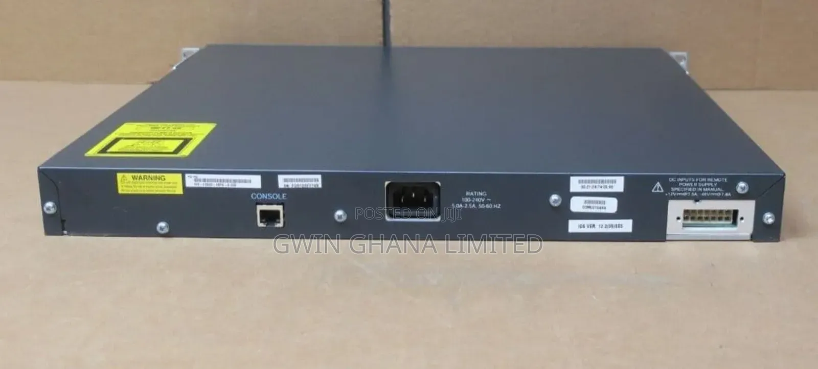 Cisco Ws-C3560-48ps-S 48-Port Poe Fast +4x 1gb SFP L3 Managed Switch