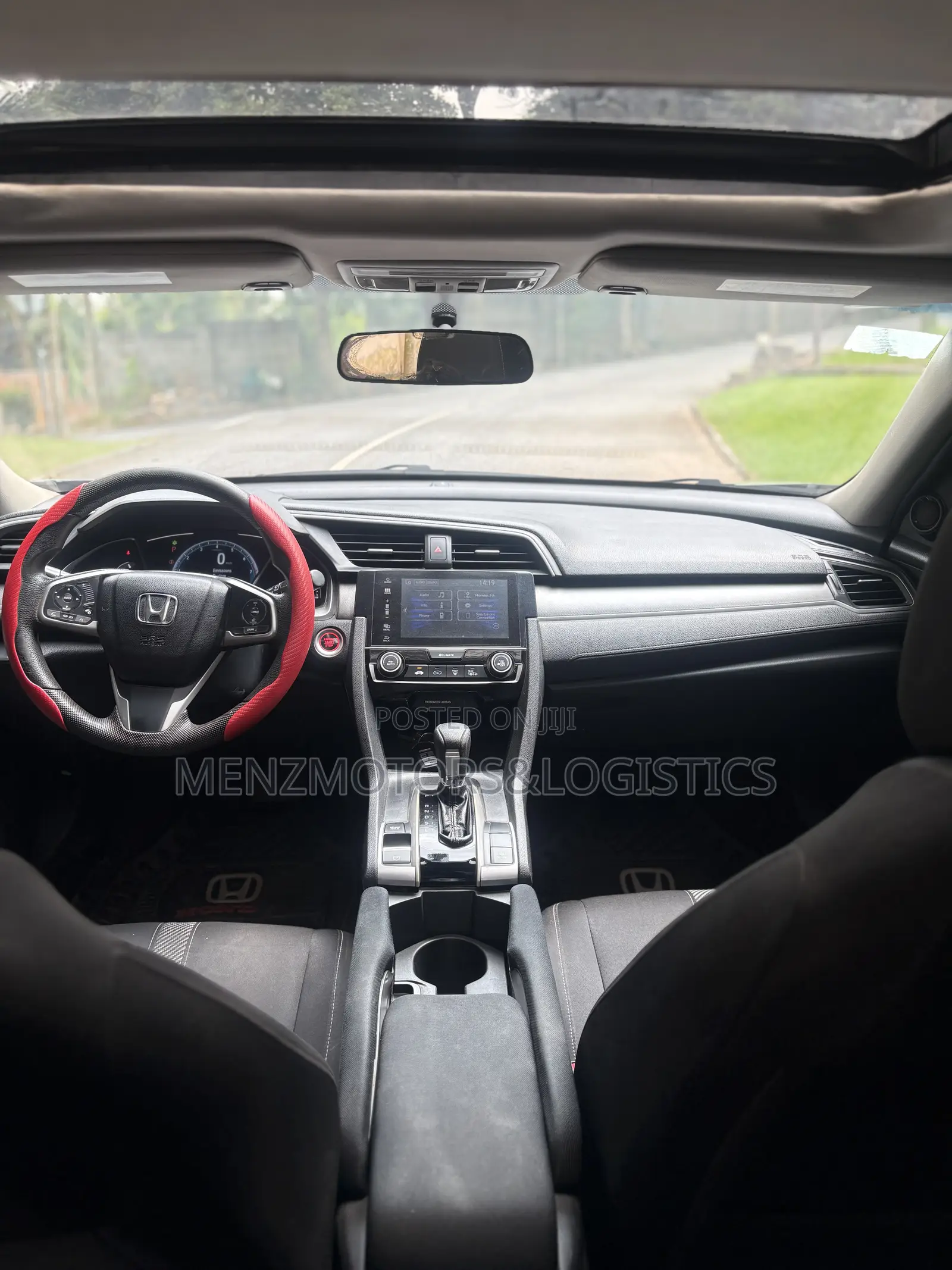 Honda Civic EX-L Sedan 2018 Silver