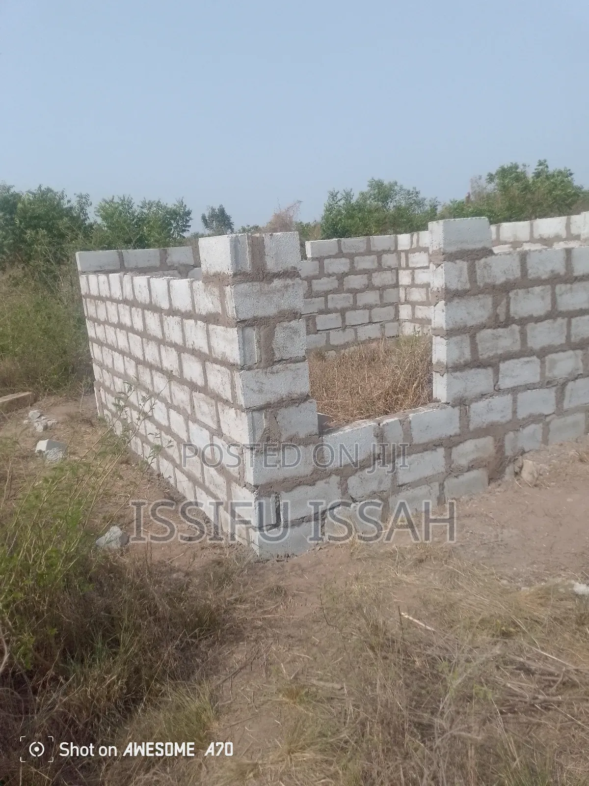 Plot of Land With Uncompleted Single Bedroom