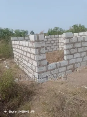 Plot of Land With Uncompleted Single Bedroom