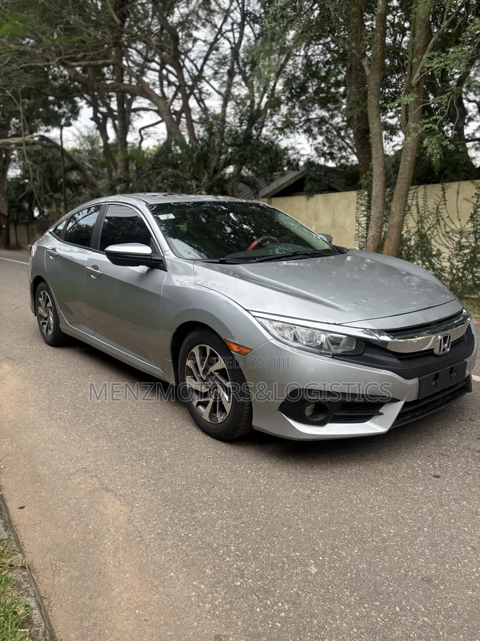 Honda Civic EX-L Sedan 2018 Silver
