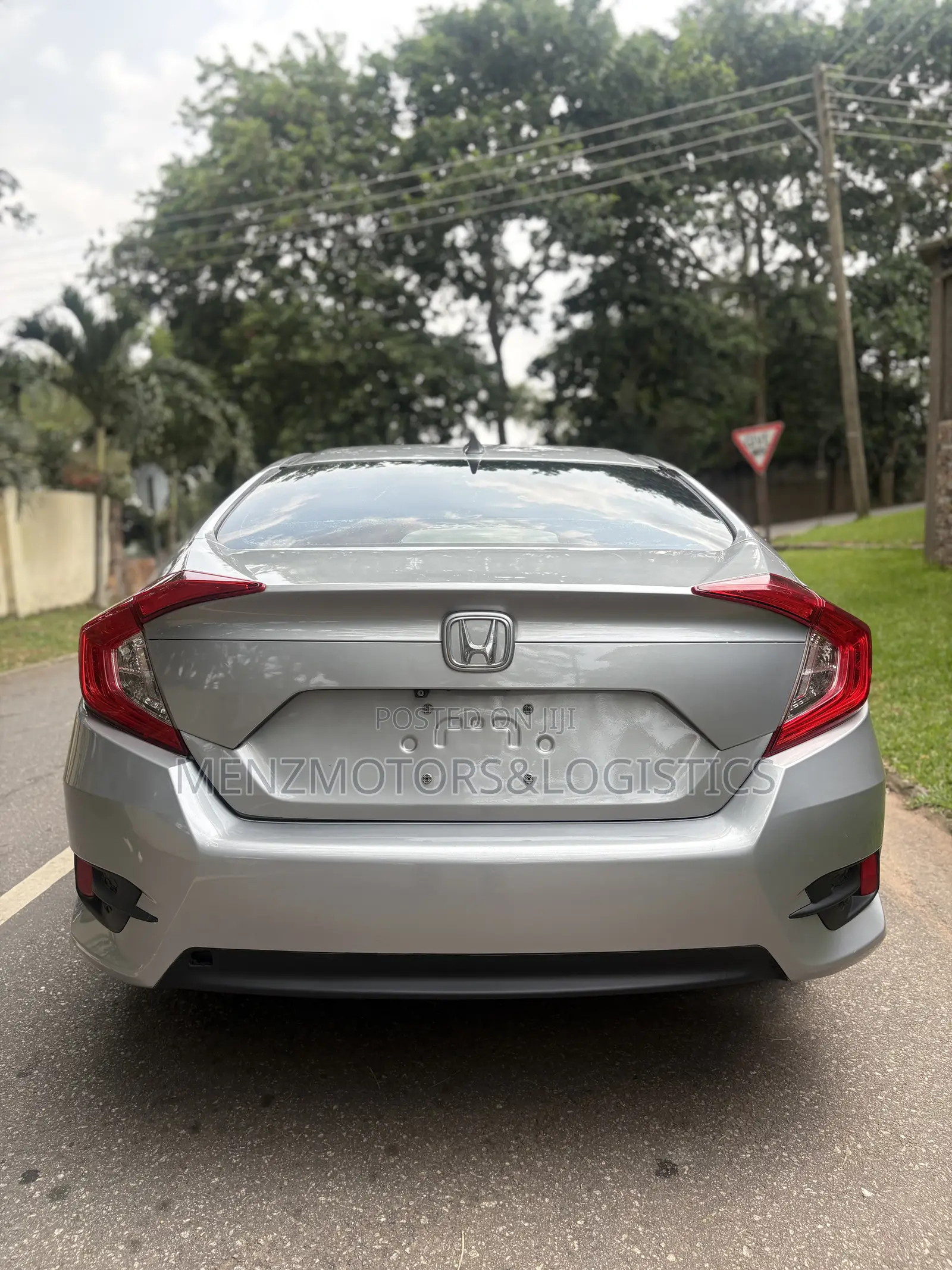 Honda Civic EX-L Sedan 2018 Silver