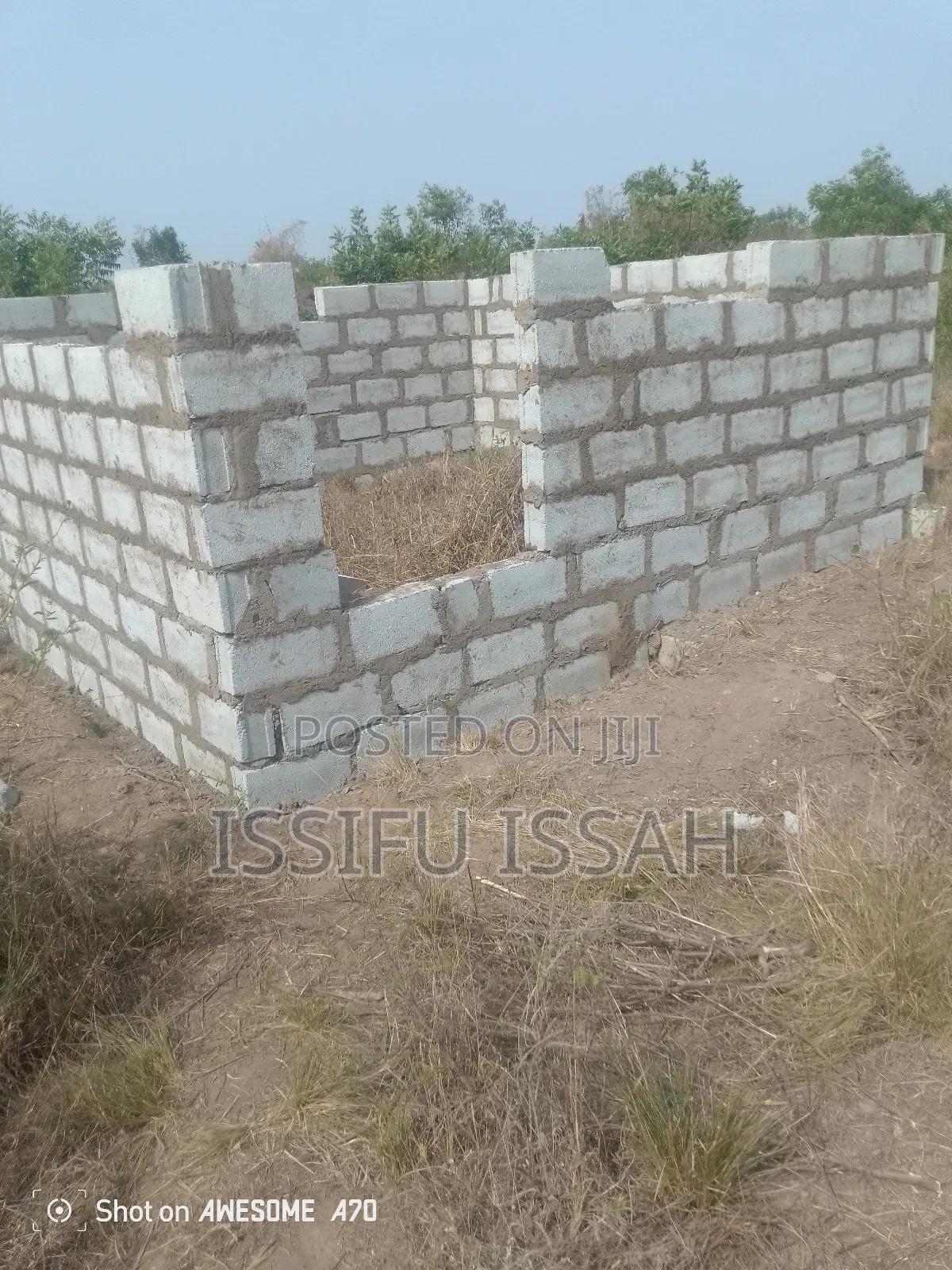 Plot of Land With Uncompleted Single Bedroom