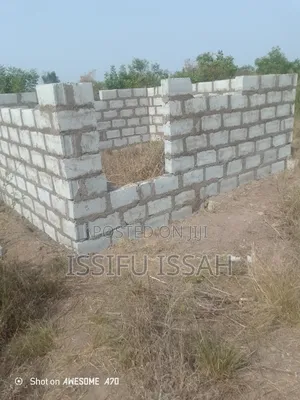 Plot of Land With Uncompleted Single Bedroom
