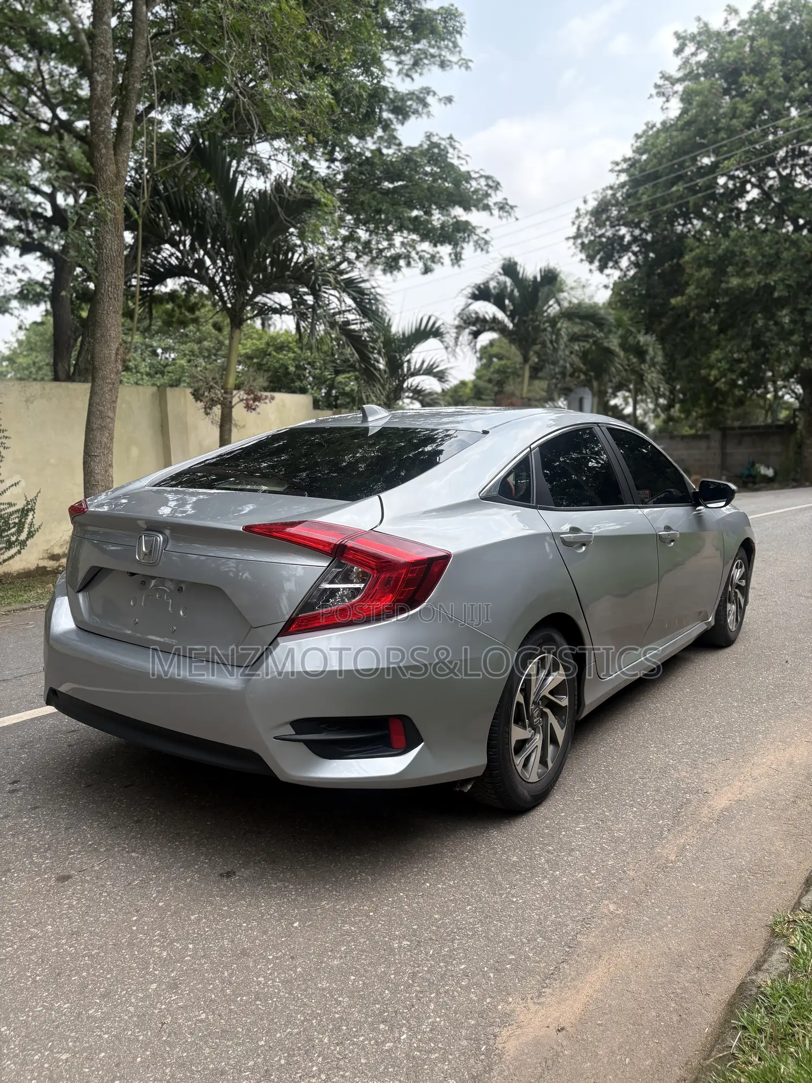 Honda Civic EX-L Sedan 2018 Silver