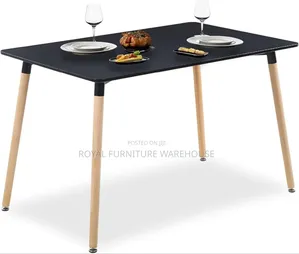 Scandinavian or Modern Rectangular Dining Table