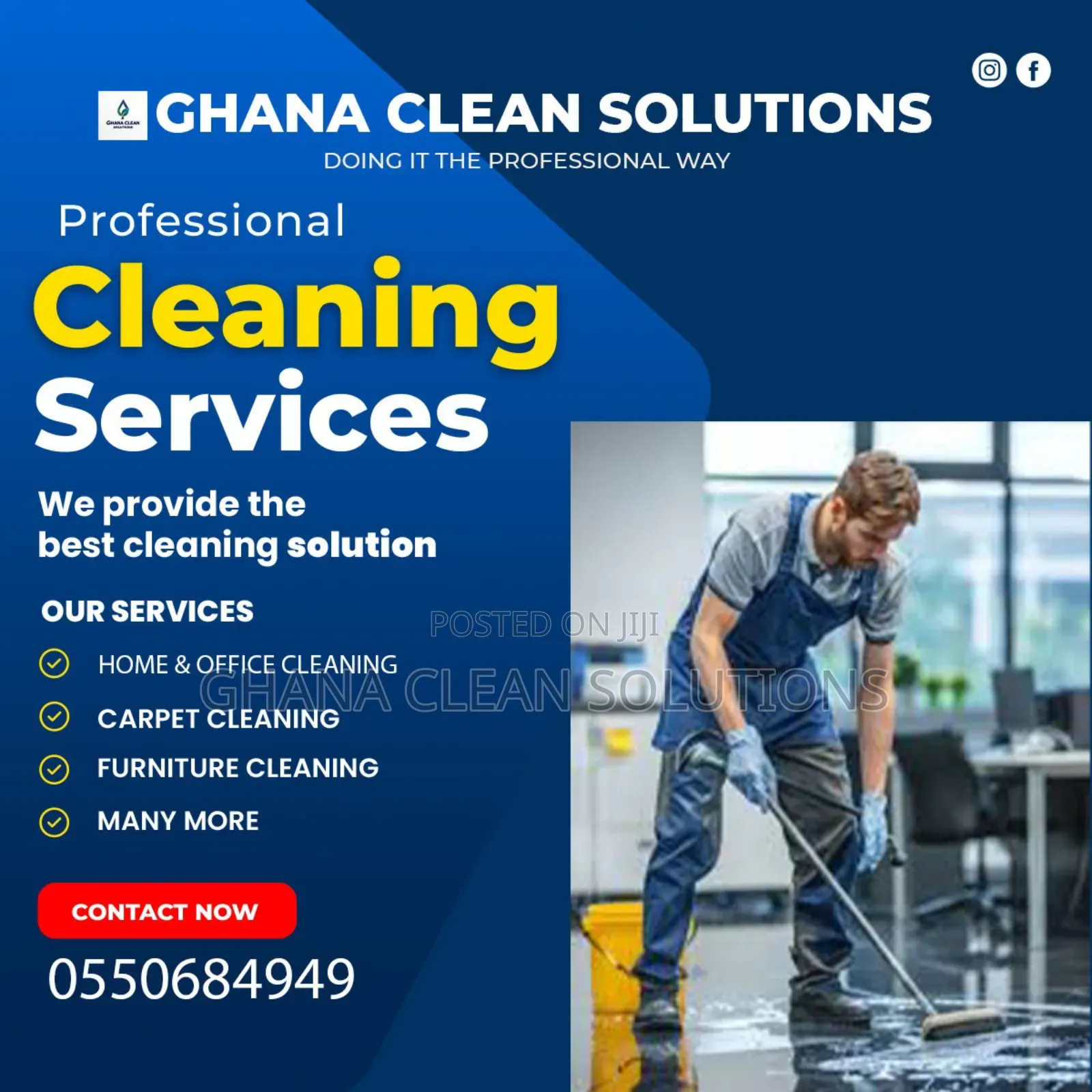 Cleaning Services (Clean at Heart Solutions)