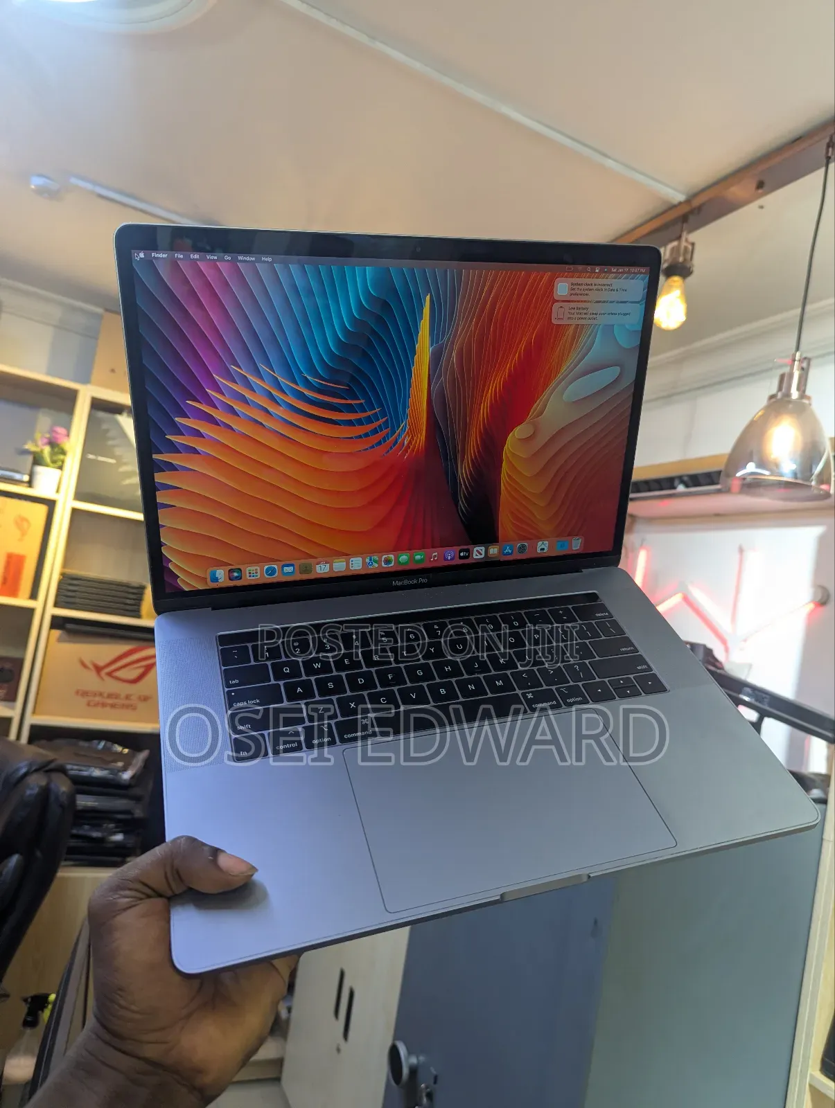 Laptop Apple MacBook Pro 2018 16GB Intel Core i7 SSD 512GB