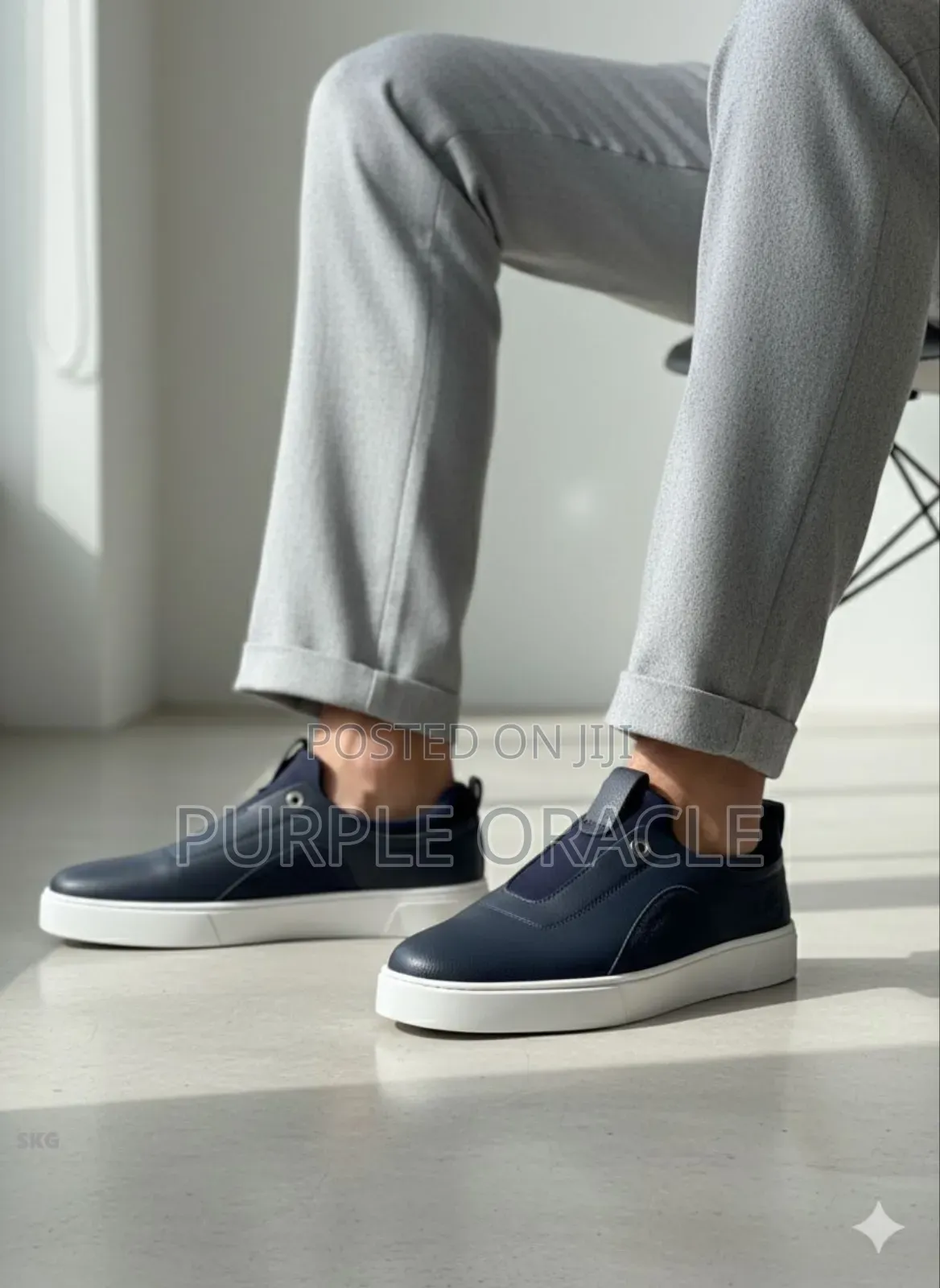 Timberland Navy Blue Slip-on Sneakers