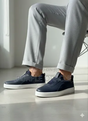 Timberland Navy Blue Slip-on Sneakers
