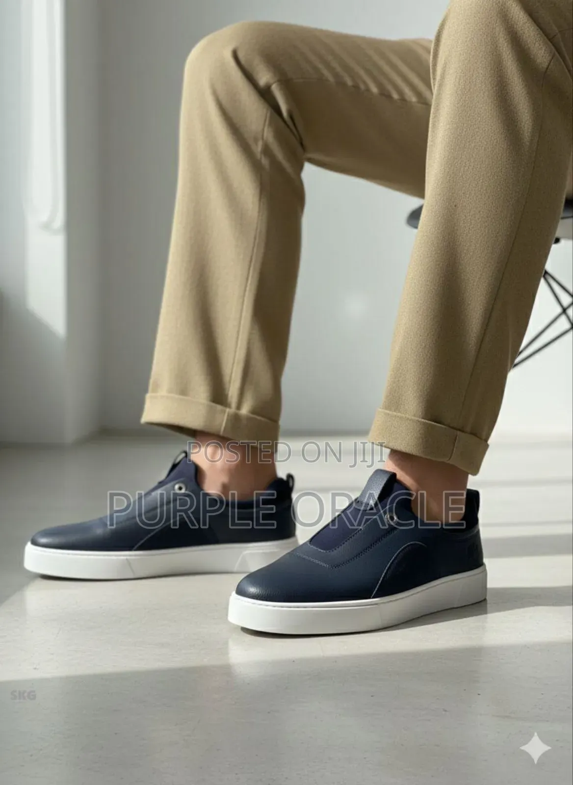 Timberland Navy Blue Slip-on Sneakers