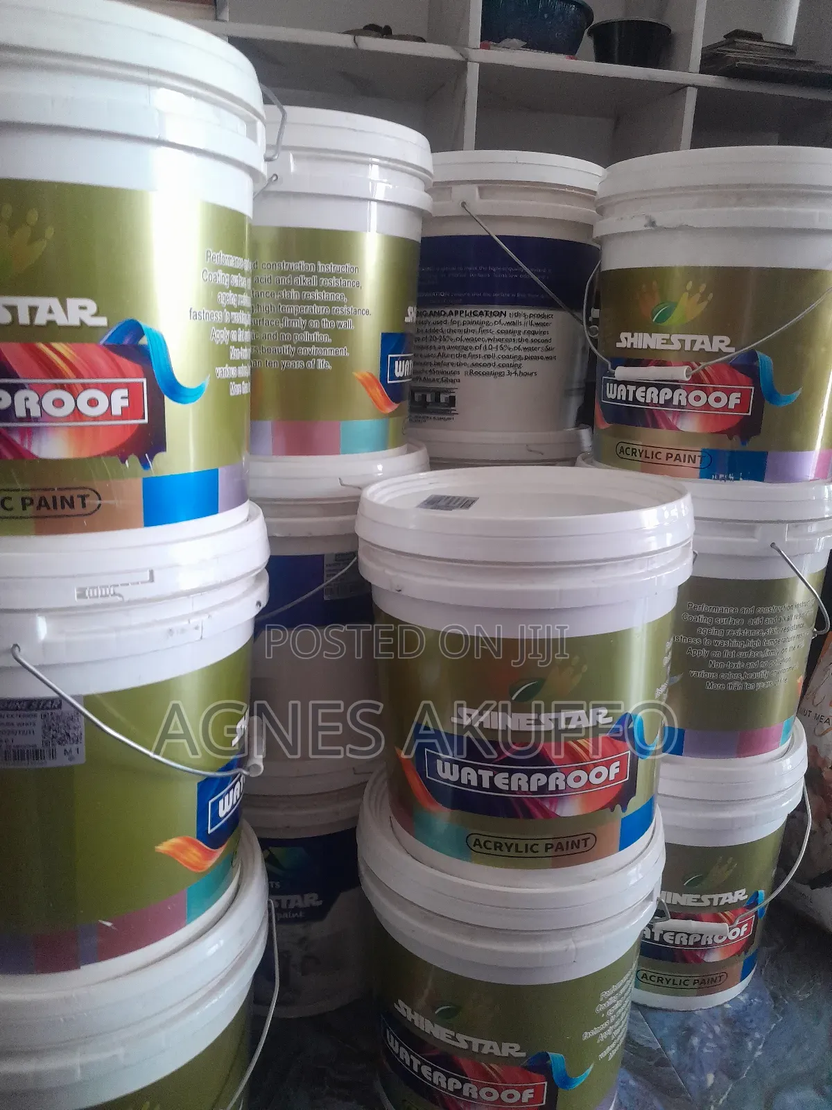 Shinestar Waterproof Acrylic Paint