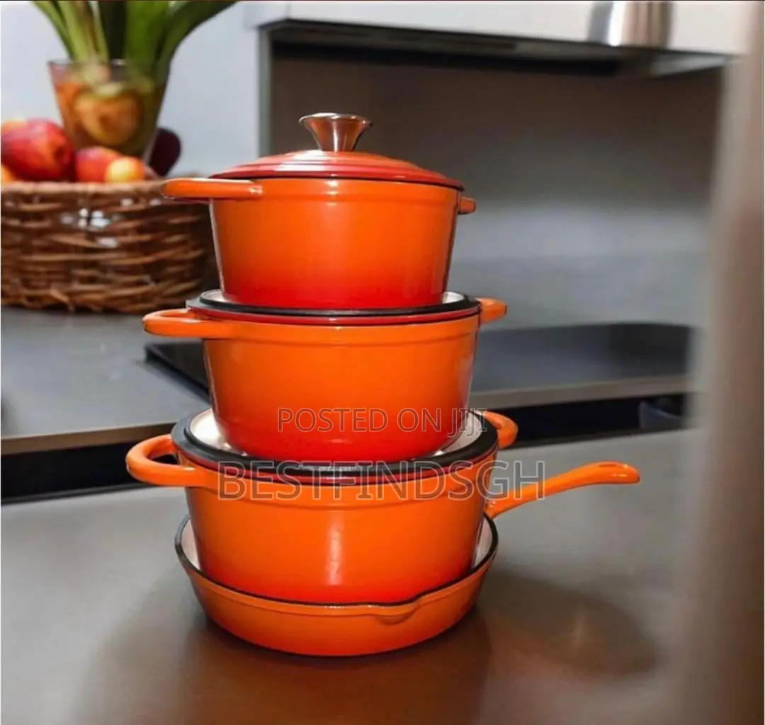 4-Piece Cast Iron Cookware Set