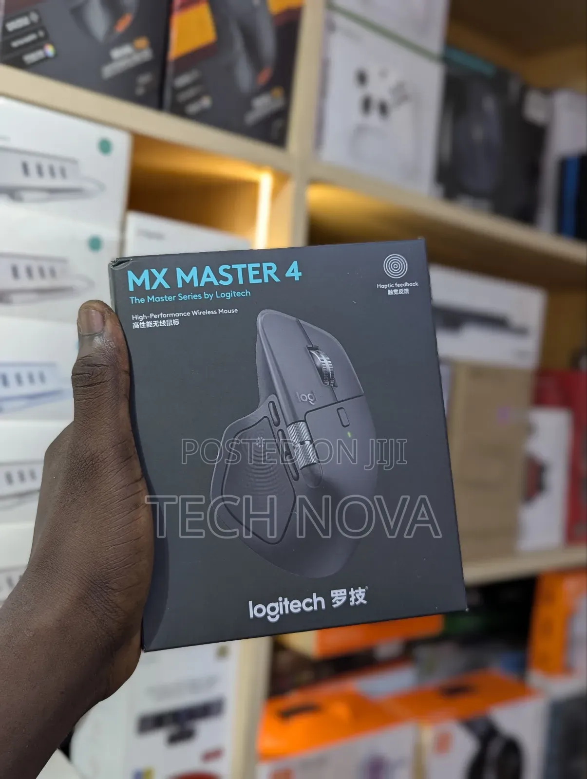 Logitech Mx Master 4, Ergonomic Wireless Mouse