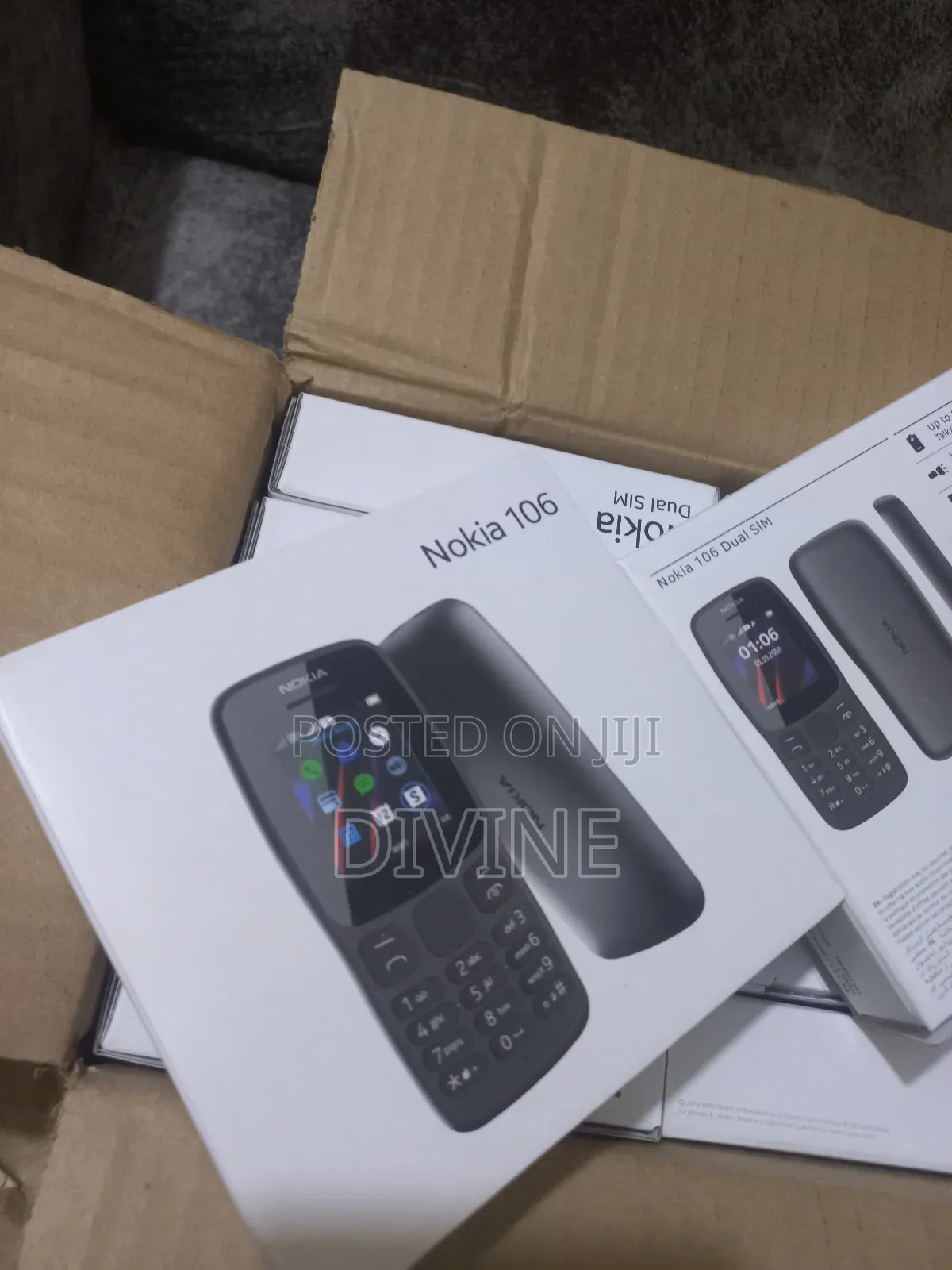 New Nokia 106 Black