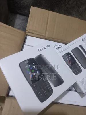 New Nokia 106 Black