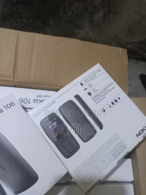 New Nokia 106 Black